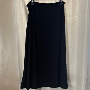 Y2K A line black skirt